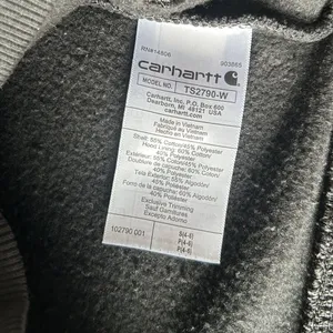 Carhartt Relaxed Fit Black Hoodie Size Small (4-6) thumbnail 6