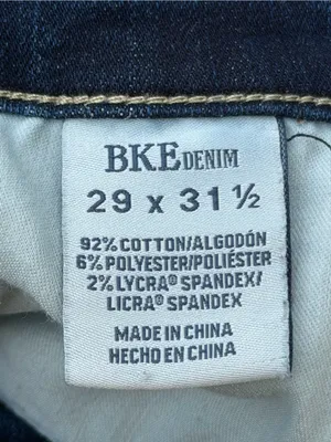 BKE Payton Bootcut Jeans Women’s 29x31.5 Mid Rise Stretch Dark Wash Denim thumbnail 6