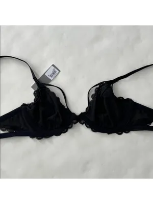 NWT Chelsea28 Cross My Heart Sexy Strappy Lace Bralette 34B thumbnail 3
