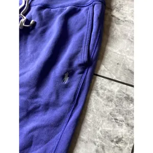 Polo Ralph Lauren Purple Fleece Joggers Womens Medium Pony Logo Sweatpants thumbnail 2