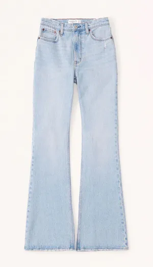 Abercrombie High Rise Vintage Flare Jean thumbnail 1
