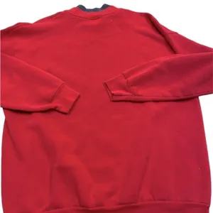 Endless Designs vintage red Christmas teddy bear sweater size large thumbnail 5