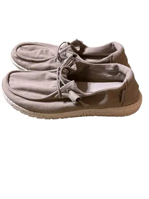 Hey Dude Wendy Grey Slip On Womens Comfort Loafer Boat Shoes Size US 6 EUR 37 thumbnail 3
