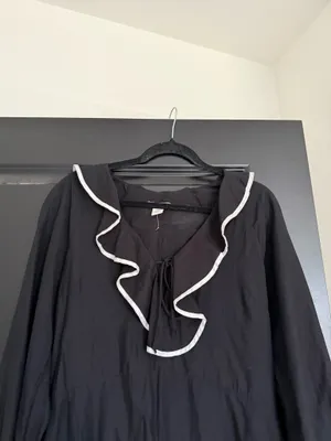 H&M FLOUNCE-TRIMMED DRESS thumbnail 7