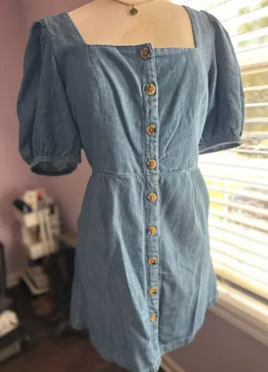 Old Navy Mini Dress Blue thumbnail 2