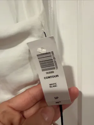 Babaton White Racerback Bodysuit small NWT thumbnail 5