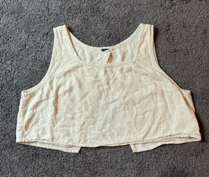 Crop Top Tan Size M thumbnail 1