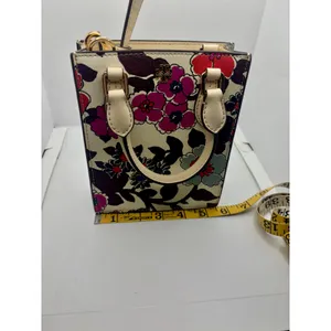 Tory Birch Emerson Mini Shopper Floral Shoulder Strap Crossbody Purse thumbnail 5