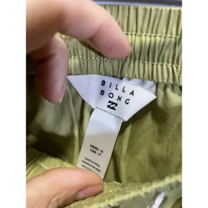 Billabong Shorts Womens Small Green‎ Drawstring Elastic Waist Casual Beach Surf thumbnail 4