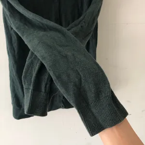Vintage Old Navy Forest Green Cardigan Sweater Medium thumbnail 4