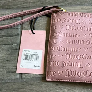 Juicy couture blush heart forget me not wristlet thumbnail 3