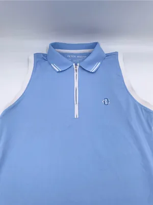 Peter Millar Women's Sleeveless Golf Polo Tank Size Medium Oakmont Country Club thumbnail 3