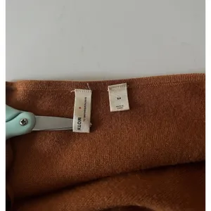 Anthropologie Moth Orange Knit Mini Dress Size S Bell Sleeve Sweater Dress thumbnail 4
