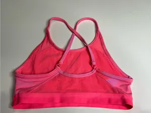 Aerie Pink Camouflage Sports Bra size small thumbnail 3