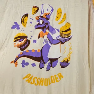 Disney Epcot 2023‎ Chef Figment Food And Wine Festival Passholder T-Shirt 2XL thumbnail 3