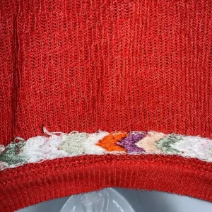 FREE‎ PEOPLE WE THE FREE Rainbow Thermal Waffle Knit Embroidered Henley Top M thumbnail 7