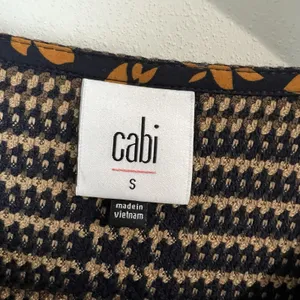 CAbi Women's Small Tartan Plaid Flounce Jacket Longline‎ Dark Acadamia # 3902 thumbnail 8