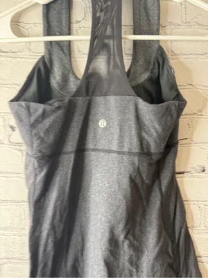 Lululemon Women's Athletic scoop neck Tank Top - Gray size 6 thumbnail 4