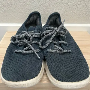 Allbirds Navy‎ Blue Knit Tree Runner Athletic Sneakers 8 thumbnail 5