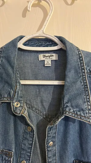 Wrangler Retro Button Down Shirt Pearl Snap Long Sleeve thumbnail 2