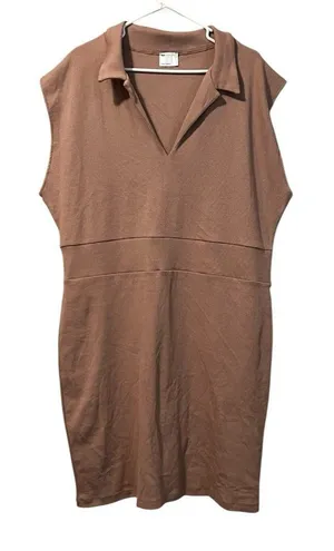 ASOS Design‎ Dusty Collared Sweatshirt Jumper Style Dress Size 20 Preppy Modern thumbnail 1