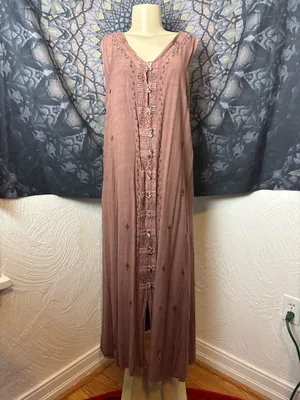 Beautiful and Unique Brown Native-Like Dress thumbnail 3