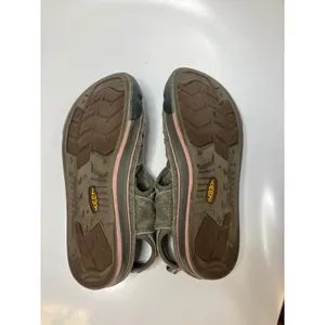 Keen Coronado gray canvas sandals pink‎ women's size 9.5 casual hiking boho thumbnail 7