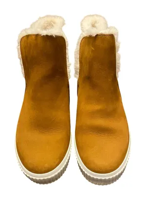Timberland Skyla Bay Faux Fur Lined Pull-On Boots Wheat Nubuck Women’s 9 thumbnail 1