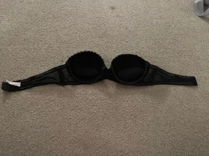 Black Strapless Bra Size 32 A thumbnail 2