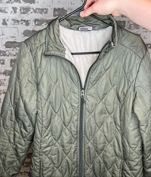 Eddie Bauer | women quilted full zip coat thumbnail 1
