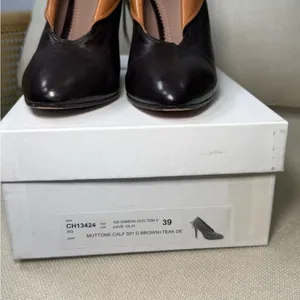 Vintage Chloe Muttone Gibbon Calf Heels EU SIZE 39 thumbnail 3