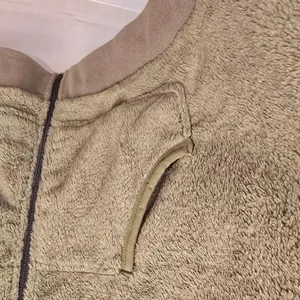 {4X} Torrid Happy Camper Green Faux Fur Vest thumbnail 7