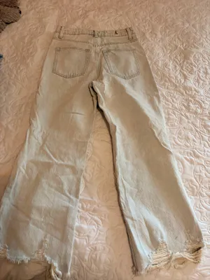 Altard State Boot leg ripped cropped jeans thumbnail 2