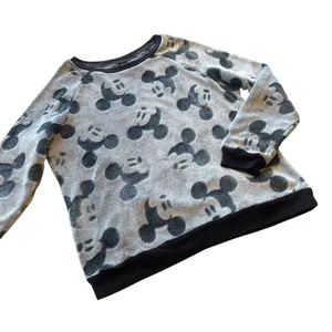 Disney Gray Mickey Mouse Plush Sweater Top thumbnail 8