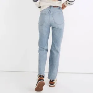 Madewell Perfect‎ Vintage Jeans Size 26 Blue Reinhart Wash Straight Grunge Indie thumbnail 2