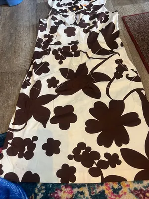 Tory Burch brown printed dress size 2 thumbnail 7