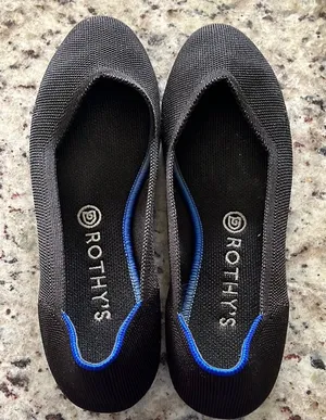 Rothy's Black Flats Minimalist Comfort Loafers thumbnail 1