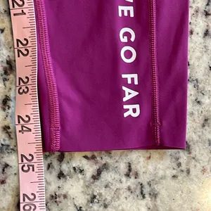 Lululemon X Peloton Women Together We Go Far Fast Free Legging Fuchsia Sz 4 NWOT thumbnail 11