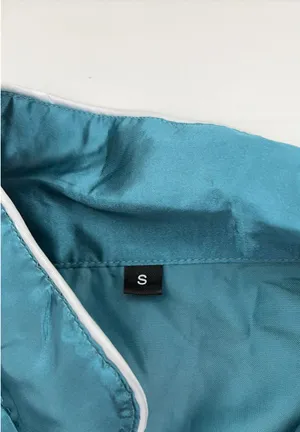 Amazon turquoise silk pjs thumbnail 4