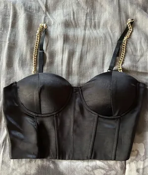 Forever 21 Corset Crop Top thumbnail 2