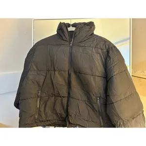 NEW Crop Short Jacket Cropped Puffer Jacket Winter Coat 5X Black thumbnail 6