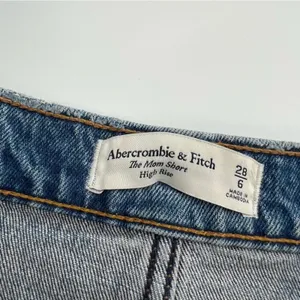 Abercrombie & Fitch Mom high‎ rise shorts sz 28 6 thumbnail 3