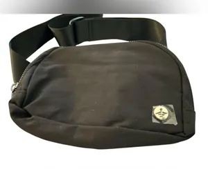 Black Nylon Crossbody Belt Bag NWT thumbnail 2