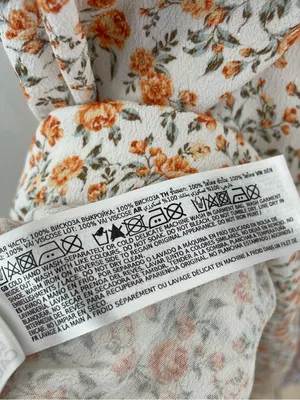 EVER NEW CURVE Plus Size Floral Midi Dress 18 Puff Sleeve Side Slit Smocked Back thumbnail 14