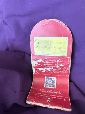Canada Goose Women’s Purple Down Parka with Fur Trim Hood (XS/TP) thumbnail 9