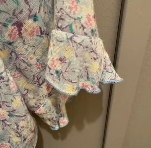 Altar’d State Pastel Floral Mini Dress thumbnail 6