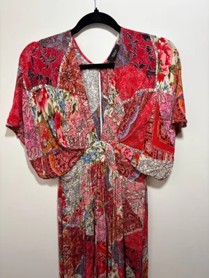 Vici collection patchwork dress 104 thumbnail 5