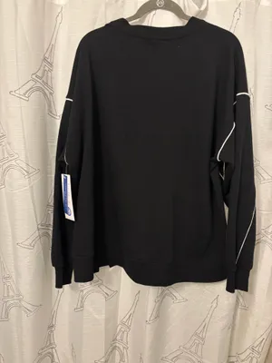 Threads 4 Thought Oversized black sweatshirt with one trimming Sz.1x thumbnail 5