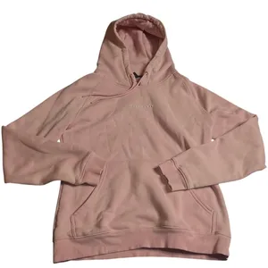 ALPHALETE Pink Hoodie Sweatshirt Pullover Drawstring Hood Pockets Size S thumbnail 1