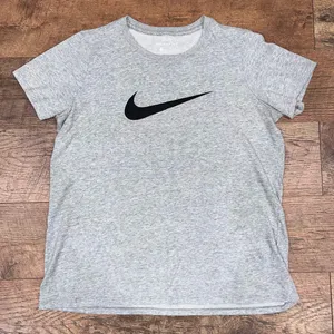 Women’s Nike Athletic Cut Check Logo Short Sleeve T-Shirt thumbnail 1